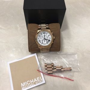 Michael Kors Rose Gold Ladies  Watch